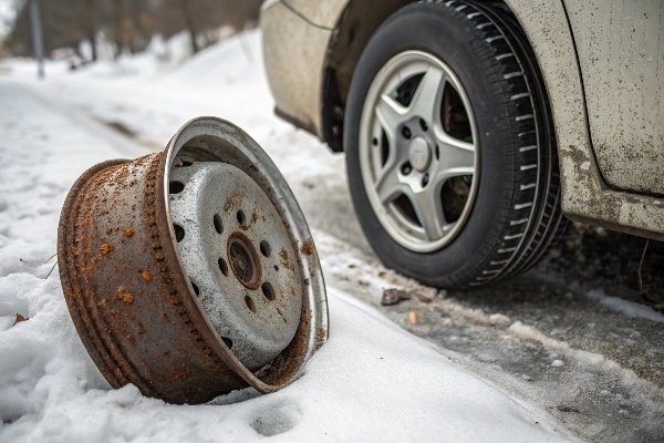 disadvantages of steel wheels
