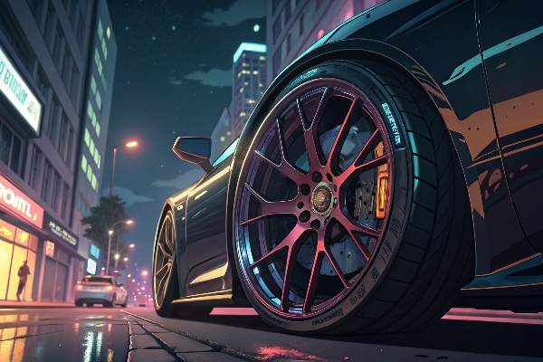 Sporty 20-inch wheels