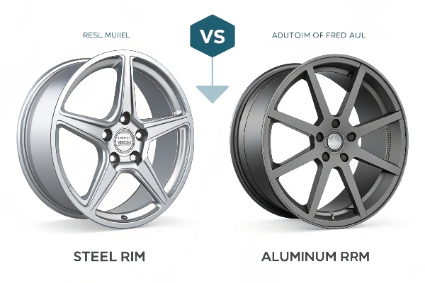 Steel vs. aluminum rim