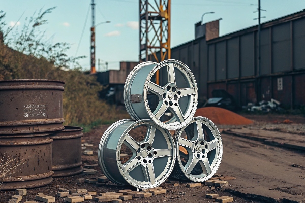 Aluminum wheel pile