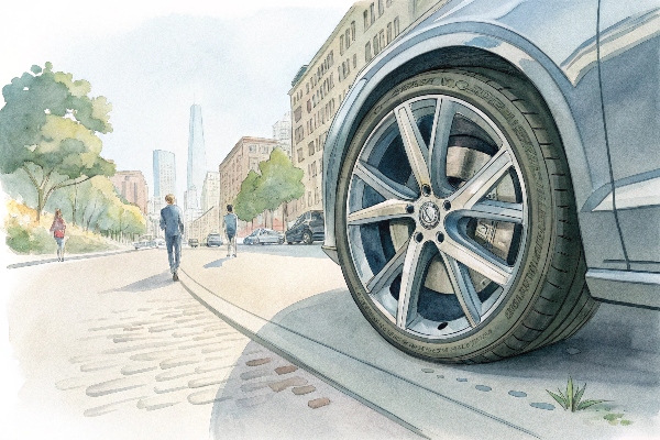 Kerbed alloy rim
