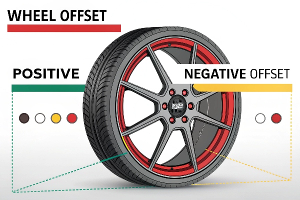 Wheel offset diagram