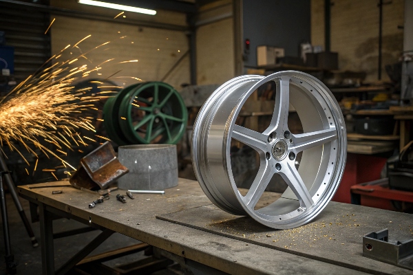Refurbished car rim