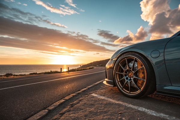 Circular car wheel