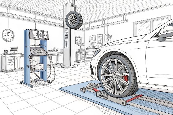 Car wheel alignment