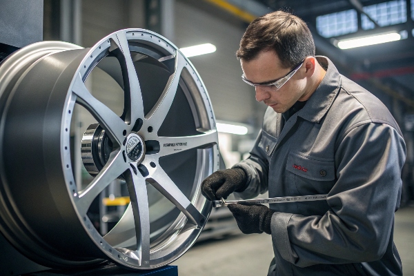 alt with quality control of wheels