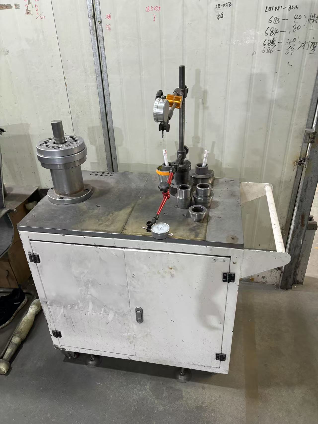 alt with wheel testing equipment