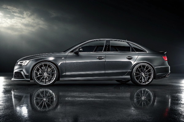 car with aftermarket wheels