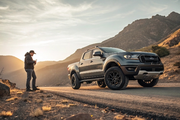 Ford Ranger with Toyota wheels