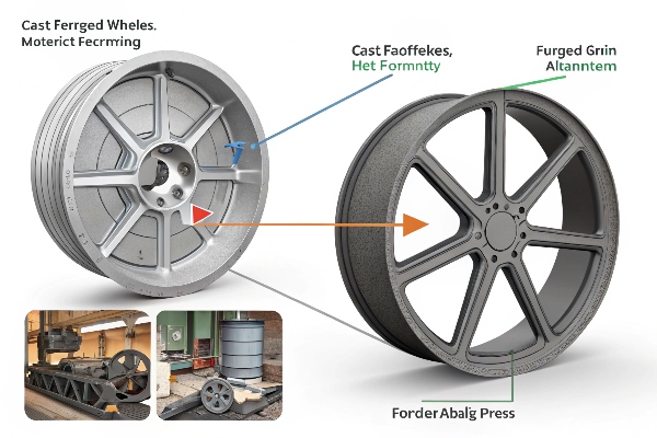 forged wheel manufacturing process