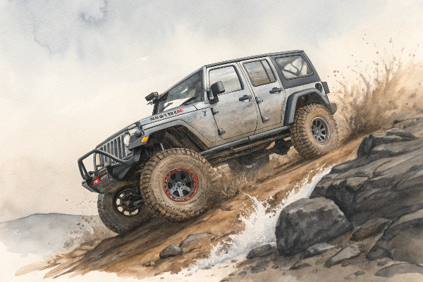 beadlock wheels in challenging off-road terrain