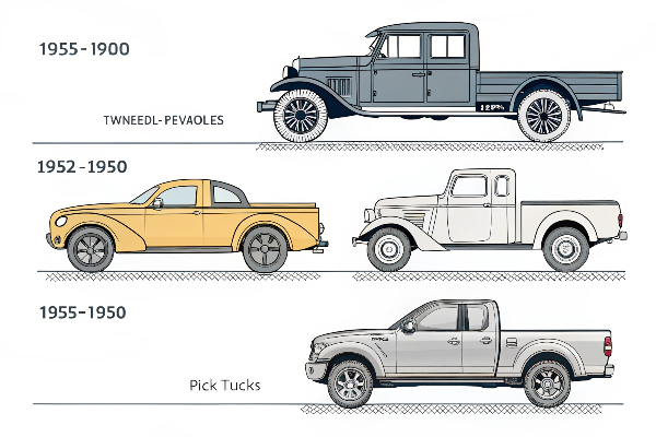 history of pickup trucks