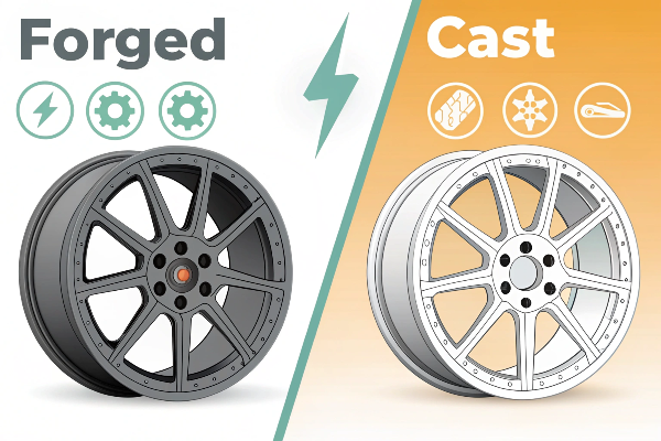 Comparing forged vs cast wheels