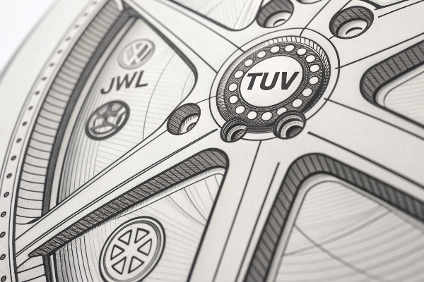 authentic wheel markings