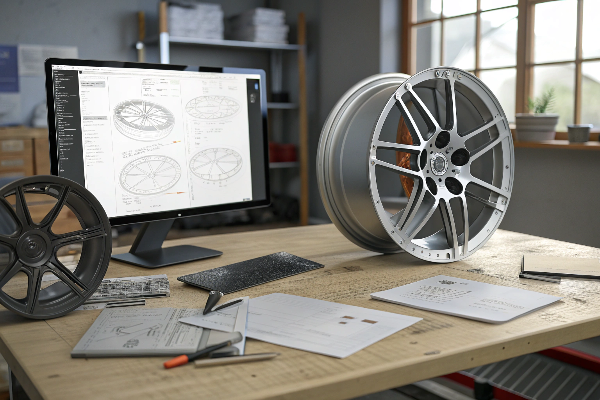 custom forged wheel design process