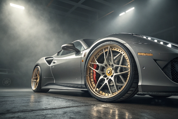[forged wheels](https://treewheels.com/are-forged-wheels-worth-it/) on [performance](https://bajabuiltwheels.com/blogs/news/the-power-of-forged-wheels-baja-built-race-wheels) car