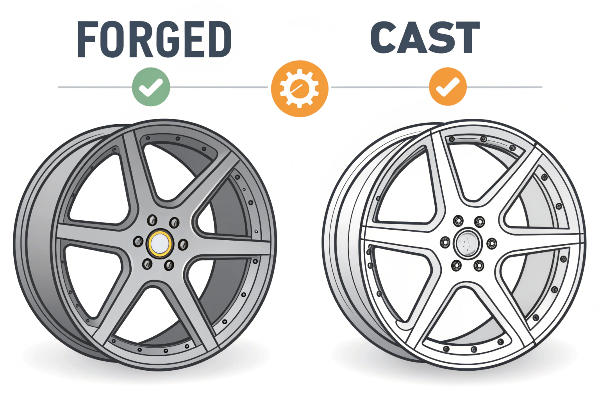 forged versus cast wheel comparison