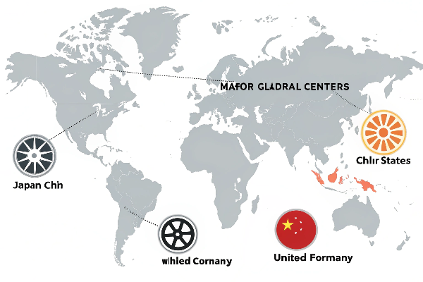 global forged wheel manufacturing centers