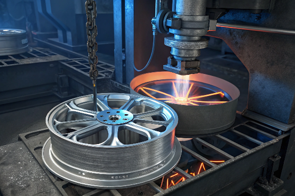alt with forged wheel [manufacturing process](https://www.americanracing.com/news/wheel-manufacturing-techniques?srsltid=AfmBOooRolmSuPmaETifkV5jjfCD4ksXeq0wb1CQjBtv3M8lh-WmBSs2)