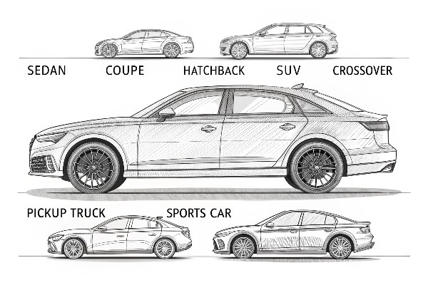 different car types