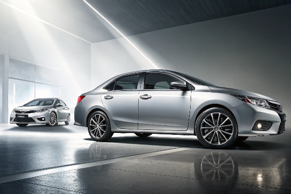 alloy wheels on compact car