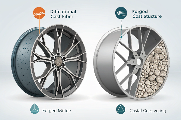 comparison of forged vs [cast wheels](https://www.youtube.com/watch?v=Y_93OBz8f1g)