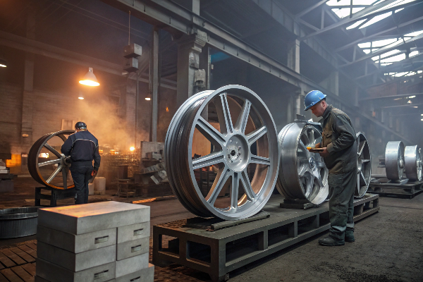 forged wheel manufacturing process
