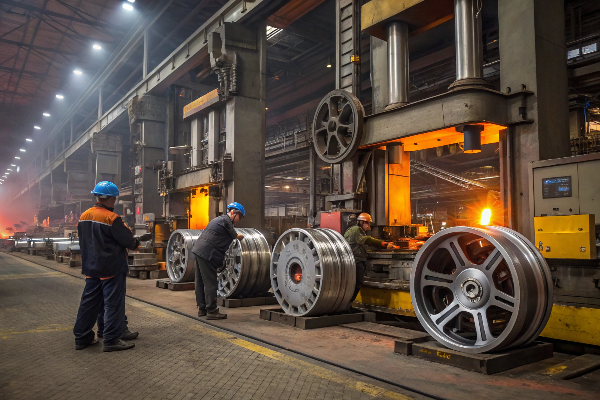 forged wheel manufacturing process