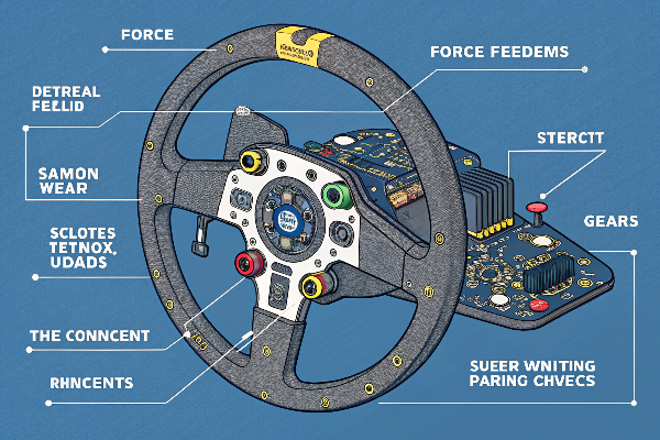 racing wheel components