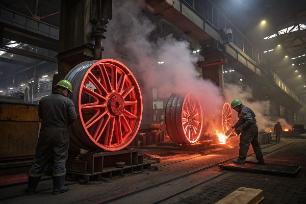Advanced forged wheel manufacturing process