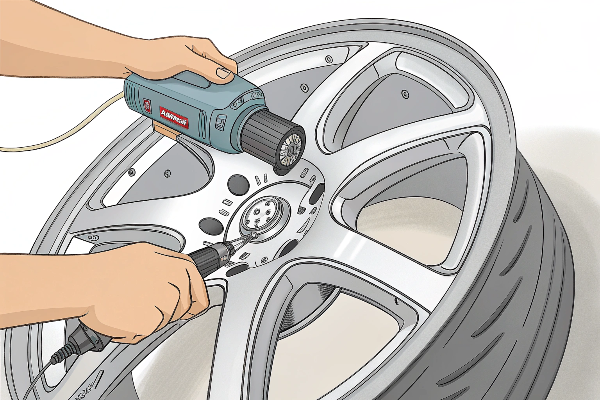 wheel buffing process