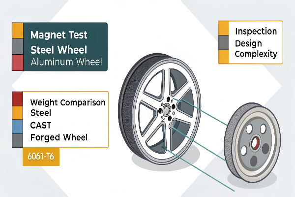 wheel material identification