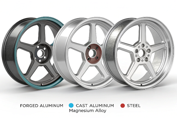 car rims materials comparison