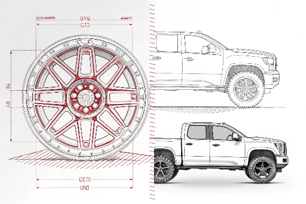 Forged truck wheels comparison