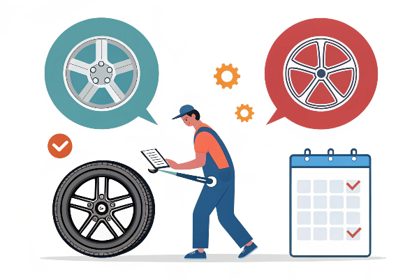 wheel maintenance comparison