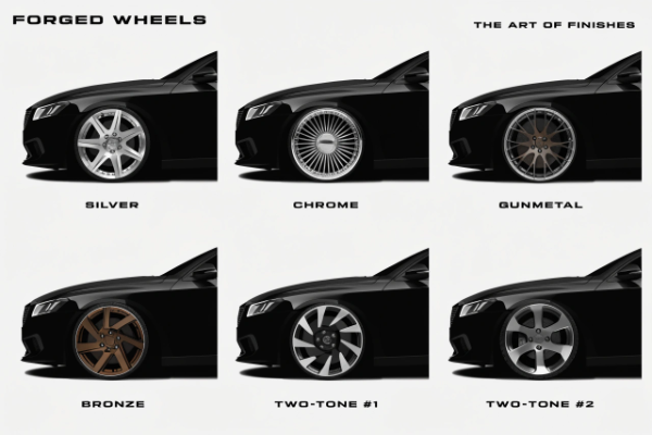 wheel colors for black cars