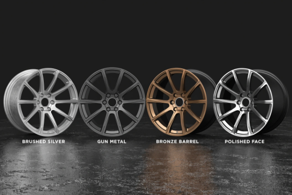Color options for wheels on black Range Rover Sport