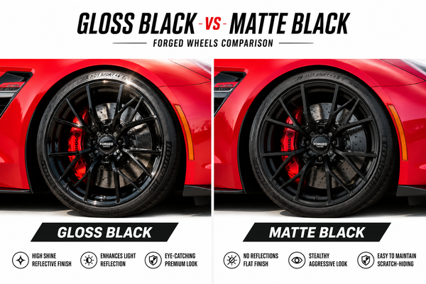 Black rims on red Mazda MX-5 Miata color comparison