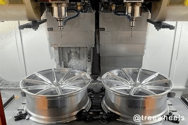 Forged wheels manufacturing process