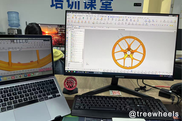 Wheel design comparison