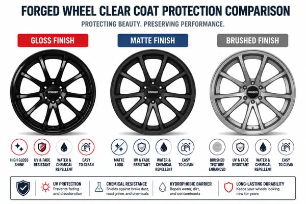 Best Clear Coat for Forged Wheels Forged wheel clear coat protection options comparison