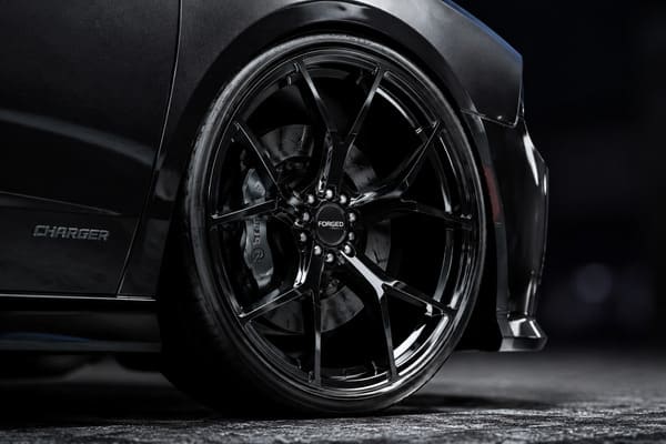 Best Rim Size for Dodge Charger 20-inch forged wheels on Dodge Charger