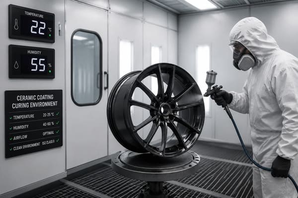 How Long Does Ceramic Coating on Rims Last Ceramic coating curing environment temperature and humidity control