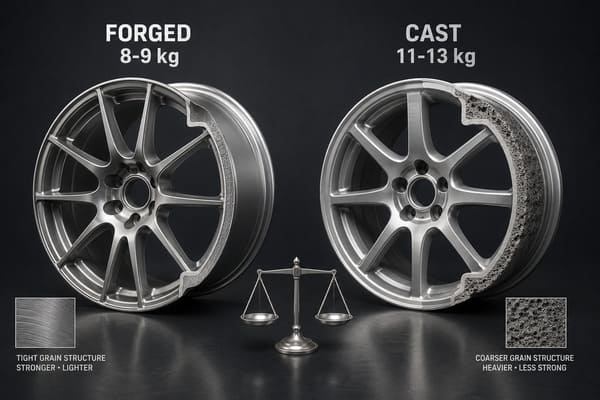How Much Weight Can Forged Wheels Actually Save forged wheel weight savings vs cast wheels