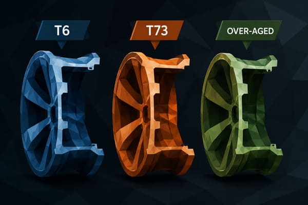 heat treatment process options for forged aluminum wheels