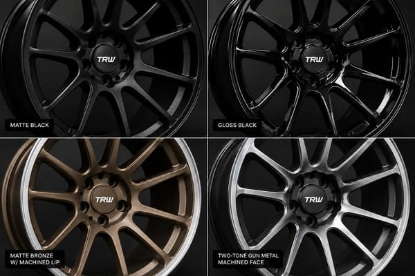 Best wheel finish for gray Volkswagen GTI Wheel finish options for gray GTI