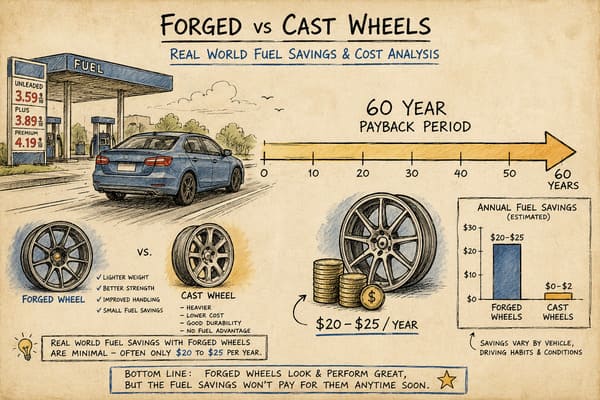 How Do Forged Wheels Compare to Cast Wheels in Real-World Fuel Savings forged vs cast wheels real world fuel savings