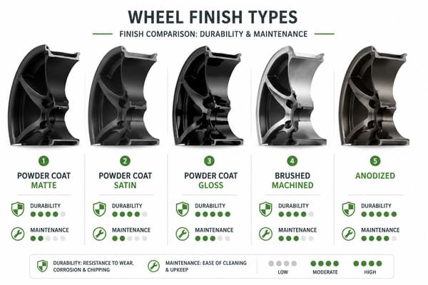 What Finish Type Should You Choose for Green Bronco Wheels Wheel finish types for Ford Bronco