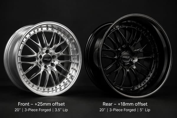 Wheel size and offset for Camaro SS