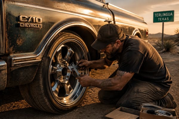 Chevrolet C10 Hub Bore 106.1mm Forged Wheel Fitment Chevrolet C10 hub bore specification forged wheels